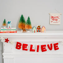 Believe Wool Felt Garland - Shop Sweet Lulu