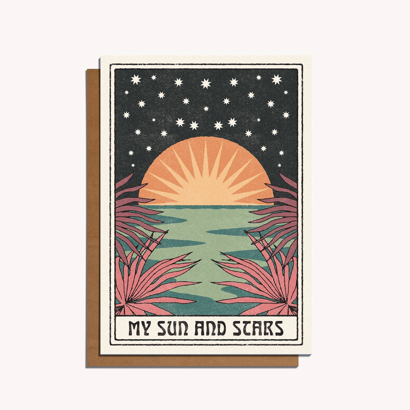 My Sun and Stars Card