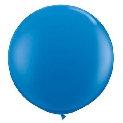 36" Round Balloon: Royal Blue Jewel - Shop Sweet Lulu