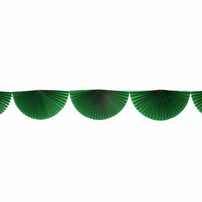 Large Tissue Bunting Garland - Dark Green - Shop Sweet Lulu