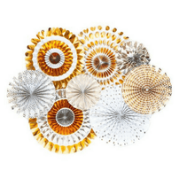Gold & Silver Fan Set - Shop Sweet Lulu