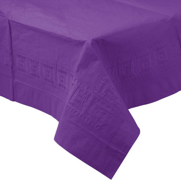 Bright Purple Tablecloth