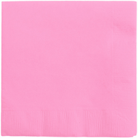 Cotton Candy Pink Napkins - 2 Size Options