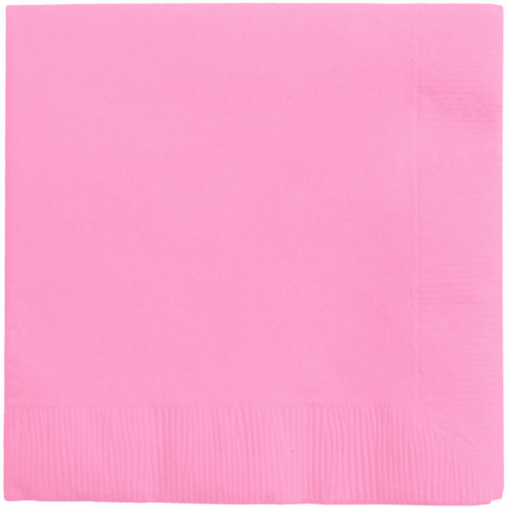 Cotton Candy Pink Napkins - 2 Size Options