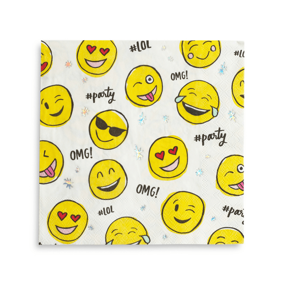 Emoji Large Napkins from Daydream Society