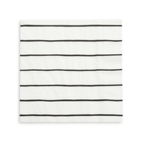 Ink Frenchie Striped Large Napkins from Daydream Society