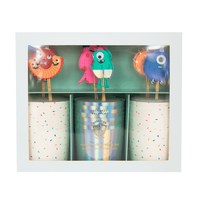 Little Monsters Cupcake Decorating Set