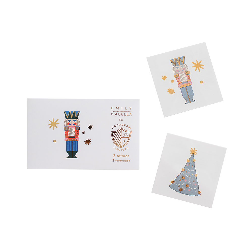 Nutcracker Temporary Tattoos - Shop Sweet Lulu