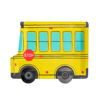 Daydream Society School Days Large School Bus Plate