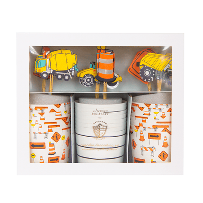 Under Construction Cupcake Decorating Set