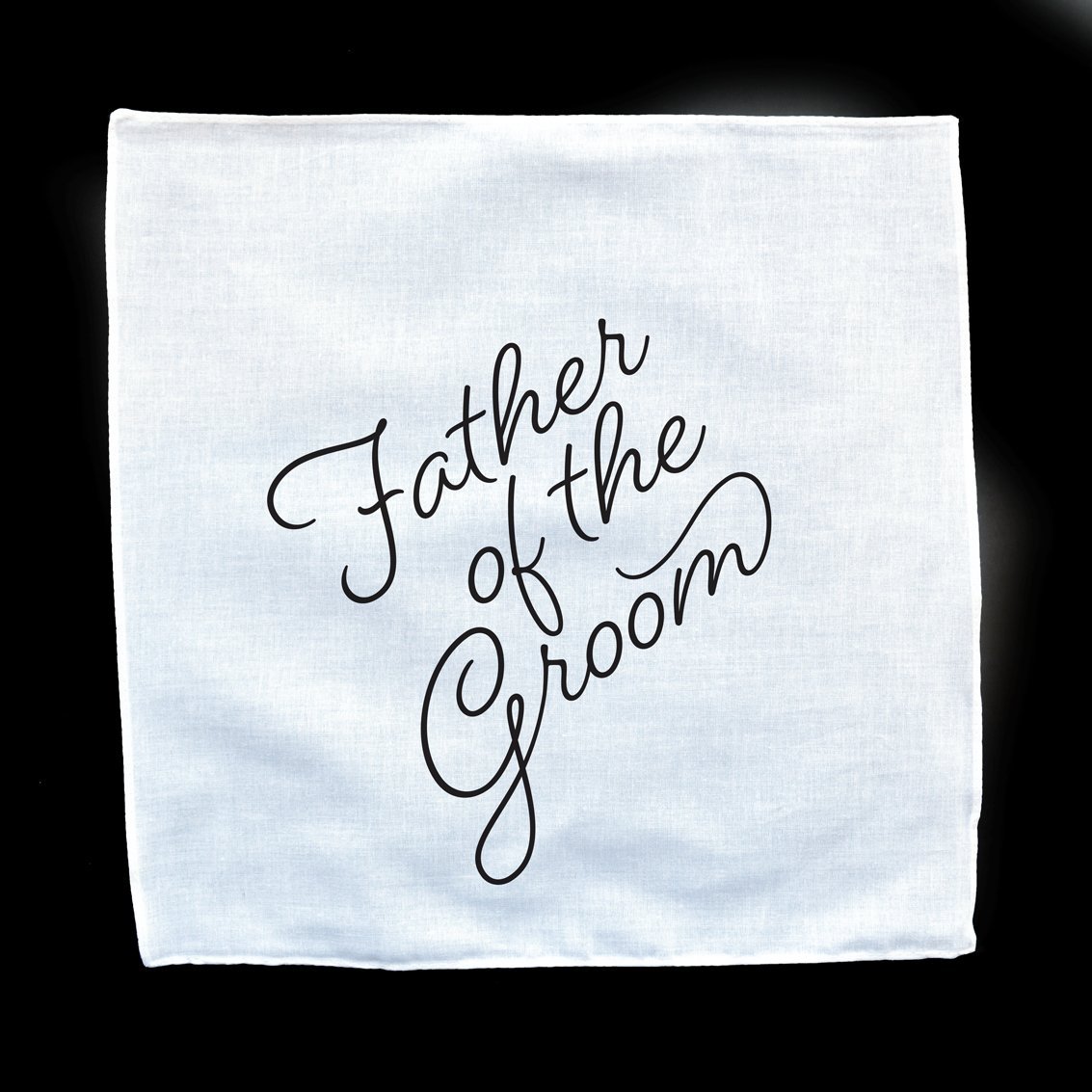 Father Of The Groom Wedding Handkerchief