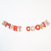 Smart Cookie Wool Felt Garland - Shop Sweet Lulu