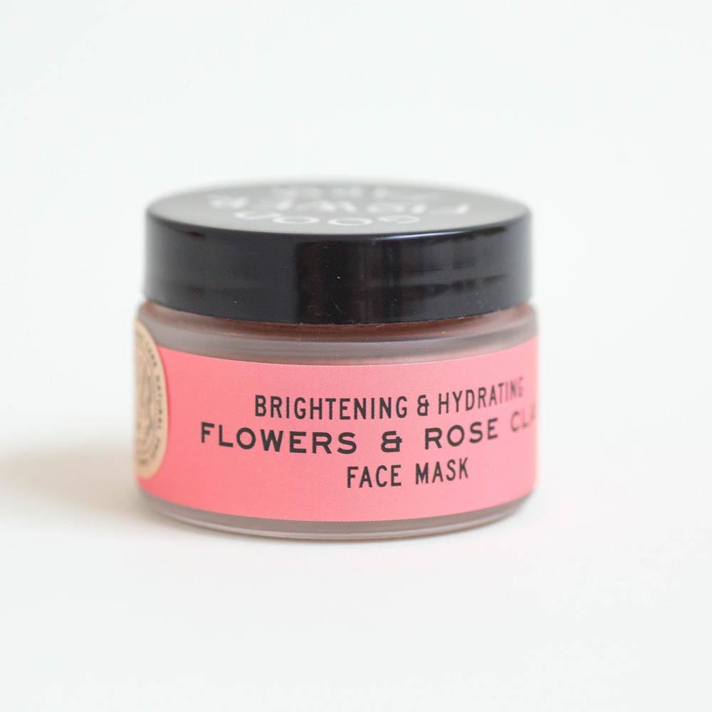 Flowers & Rose Clay Botanical Face Mask