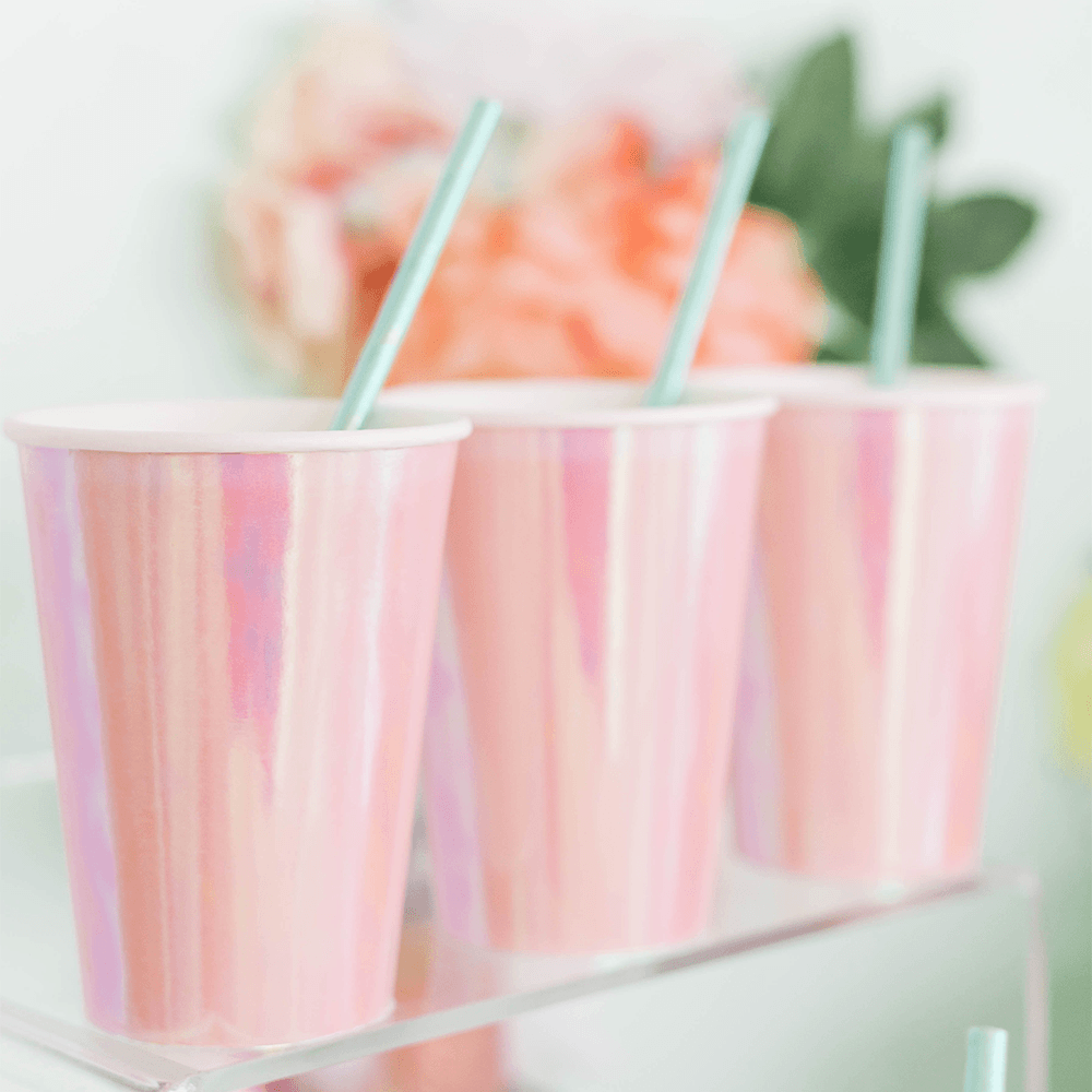 Posh Just Peachy 12 oz Cups from Jollity & Co