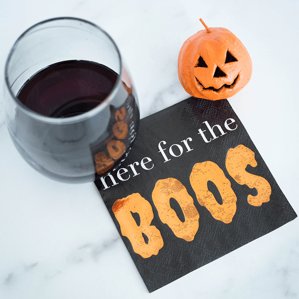 "Here For The Boos" Cocktail Napkins