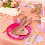 Chocolate Bunny Dinner Plate