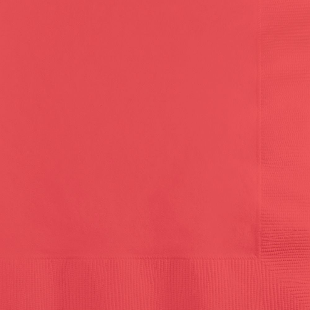 Coral Napkins - 2 Size Options