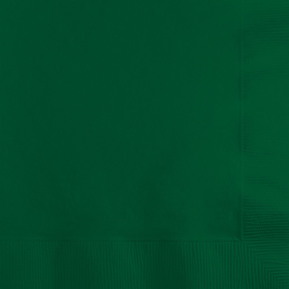 Dark Green Napkins - 2 Size Options