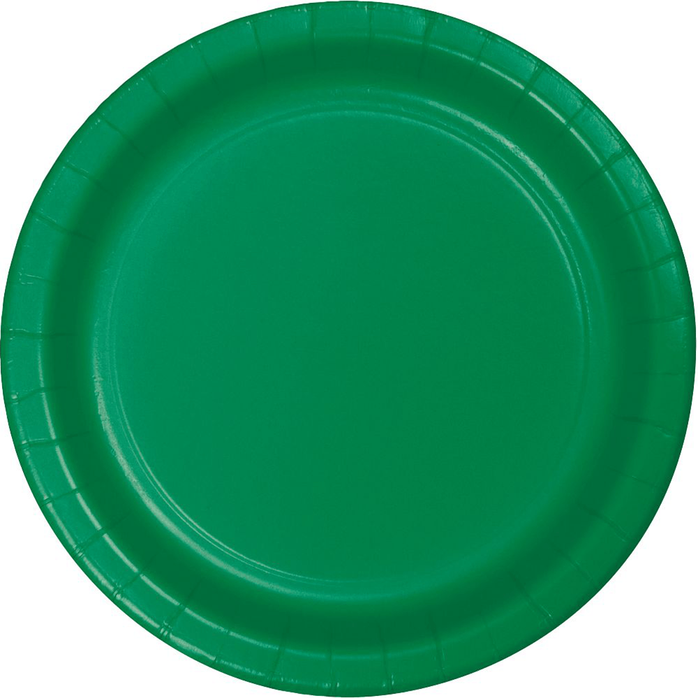 Emerald Green Plates - 3 Size Options