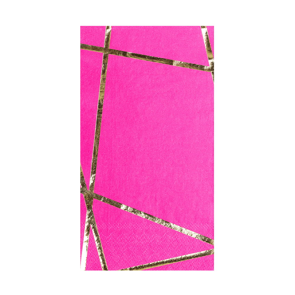 Enchanté Pink  Guest Napkins from Jollity & Co