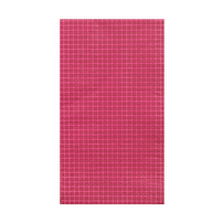 Magenta Grid Print More Party Faves Guest Napkins from Jollity & Co