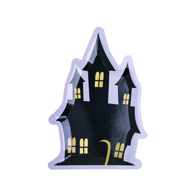 Spooktacular Haunted House Dessert Plates from Jollity & Co