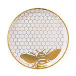 Hey, Bae-Bee Gold Foil  Dinner Plates from Jollity & Co