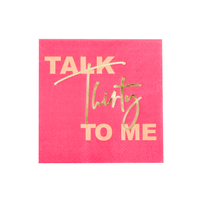 Milestone "Talk Thirty of Me" Cocktail Napkins, Shop Sweet Lulu