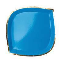 Posh Blue My Mind Plates - 2 Size Options - Shop Sweet Lulu