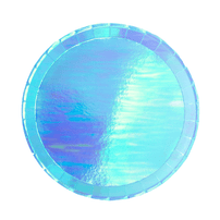 Posh Bubble Mint Round Plates - 2 Size Options - Shop Sweet Lulu