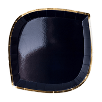 Posh Denim Jorts Charger Plates from Jollity & Co