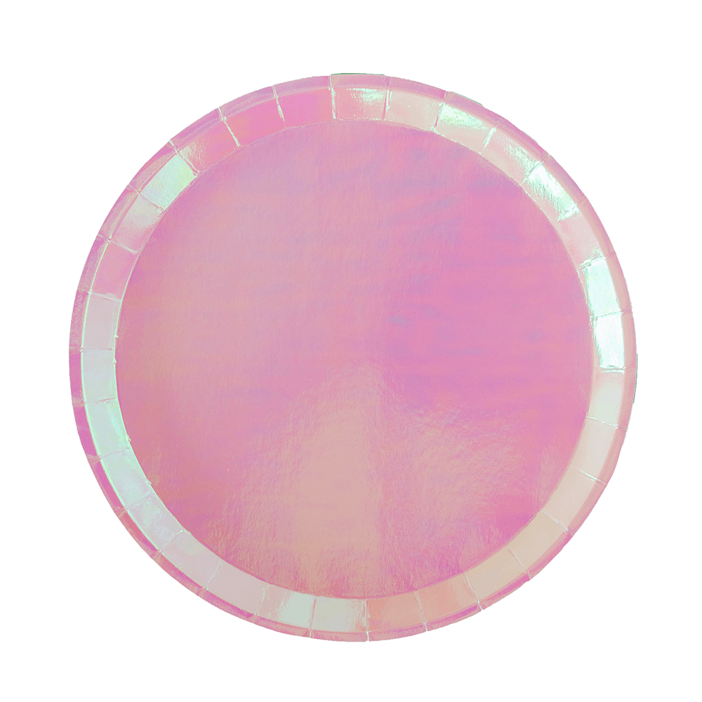 Posh Just Peachy Round Plates - 2 Size Options