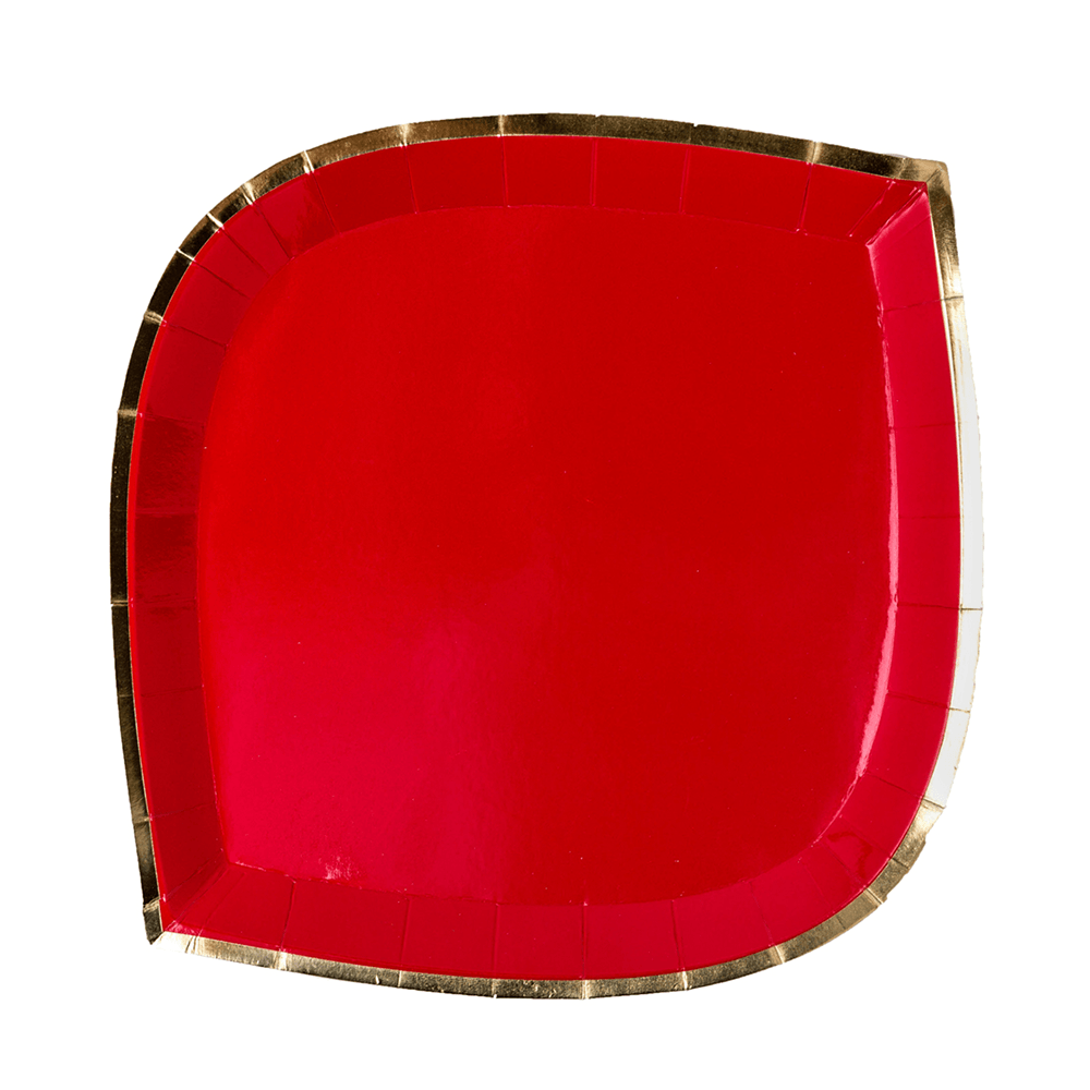 Posh Ruby Kiss Plates - 2 Size Options, Shop Sweet Lulu