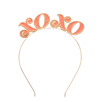 "XOXO" Metal Headband from Jollity & Co