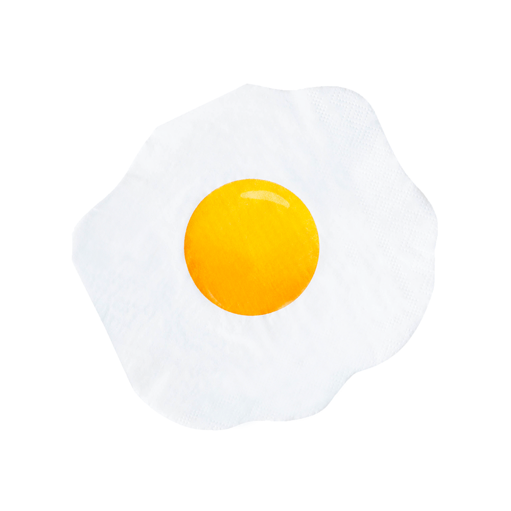 Yolks on You Lunch Napkins from Jollity & Co
