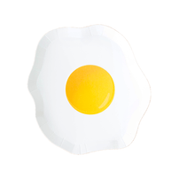 Yolks on You Dessert Plates from Jollity & Co