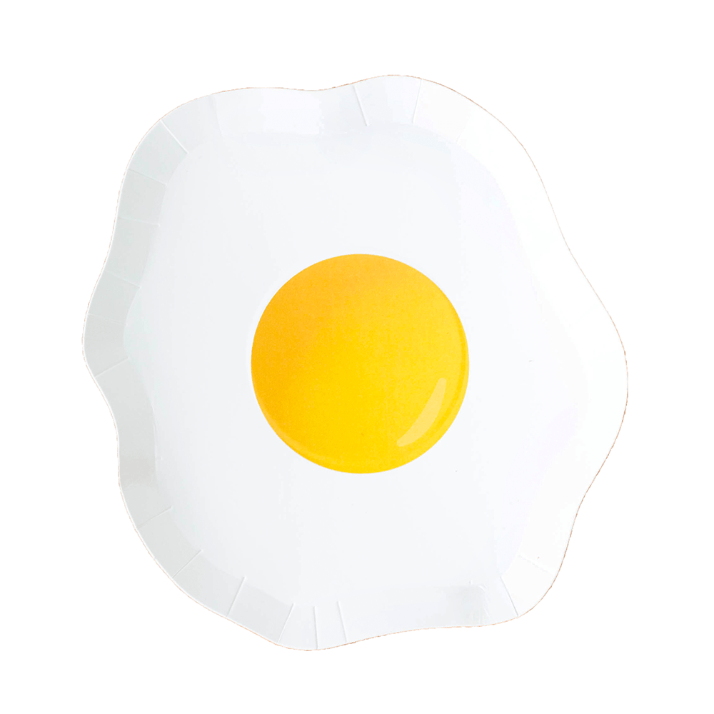 Yolks on You Dinner Plates from Jollity & Co
