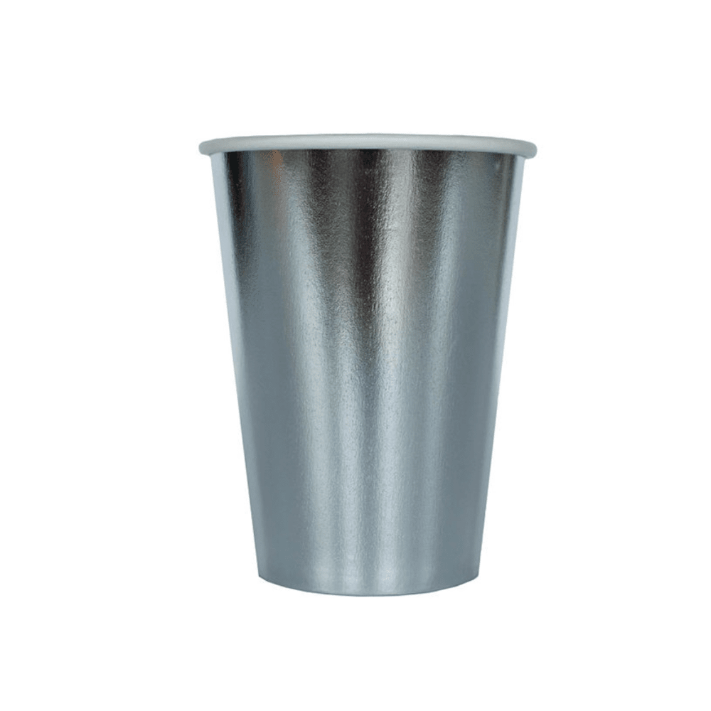 Shade Collection Silver 12 oz. Cups