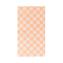 Check It! Peaches N’ Cream Check Guest Napkins - Shop Sweet Lulu