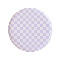 Check It! Purple Posse Dessert Plates, Jollity & Co.