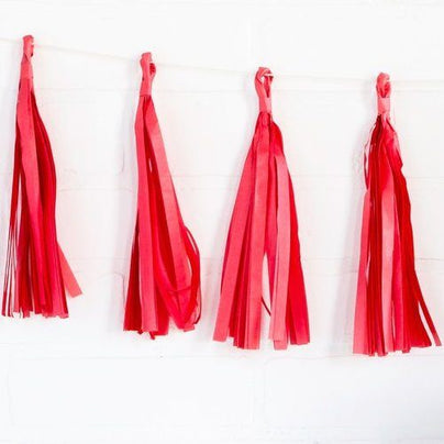 Red Tassel Garland