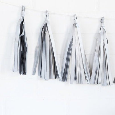 Silver Tassel Garland