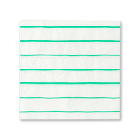 Clover Frenchie Striped Large Napkins, Shop Sweet Lulu