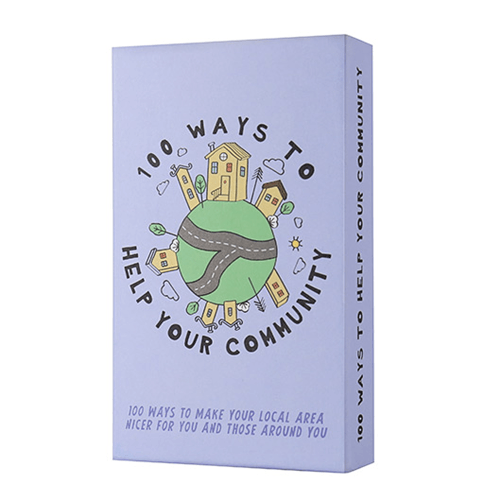100 Ways to Help the Community Activity Cards, Shop Sweet Lulu