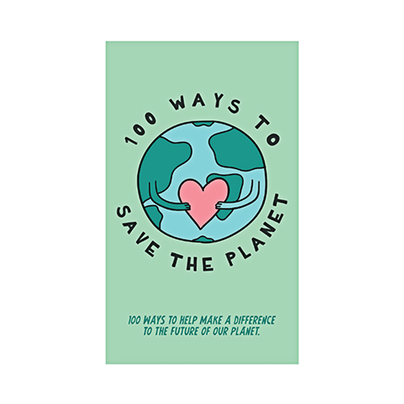 100 Ways to Save the Planet Activity Cards, Shop Sweet Lulu