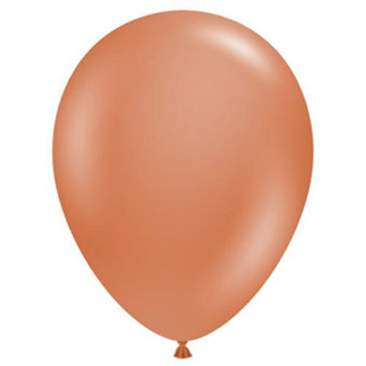 Latex Balloon, Burnt Orange