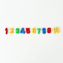 123 Wool Felt Garland, Shop Sweet Lulu