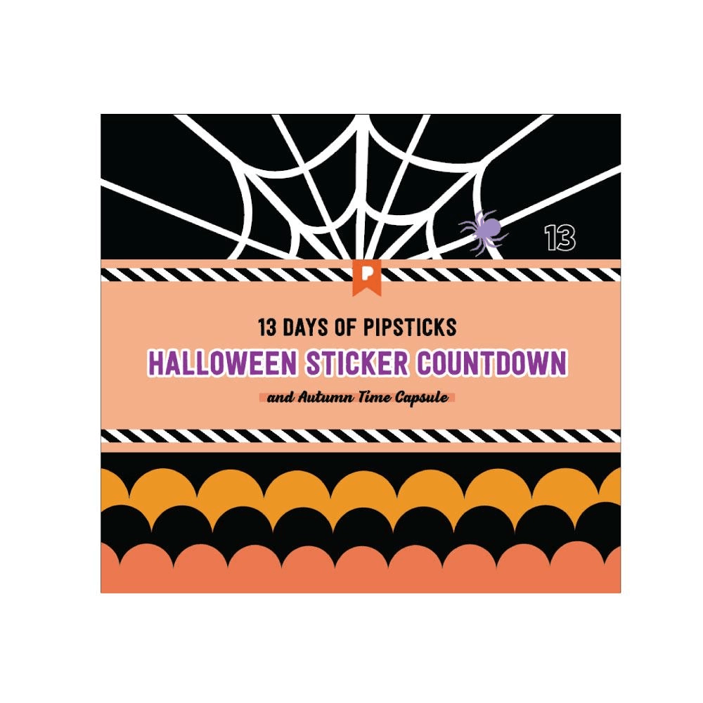 13 Days of Halloween Sticker Countdown, Shop Sweet Lulu