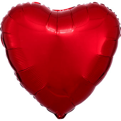 18" Red Foil Heart Balloon, Shop Sweet Lulu