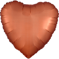 18" Satin Luxe Amber Heart Balloon, Shop Sweet Lulu